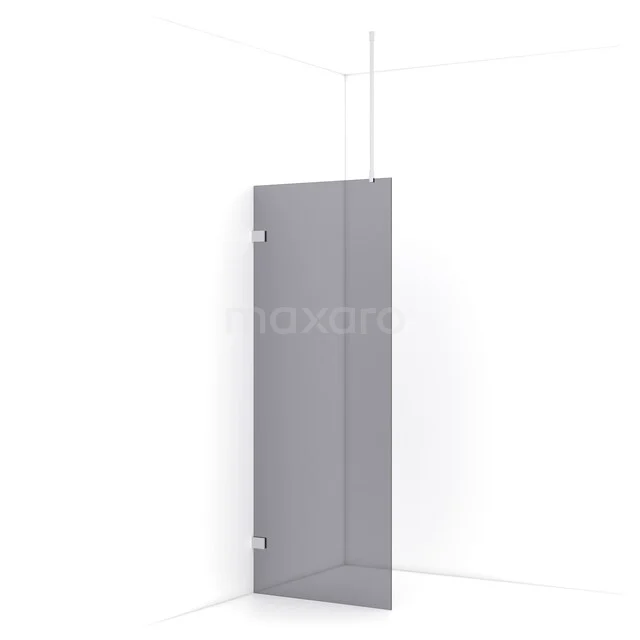 Diamond begehbare Dusche | 80 cm Chrom  Feste Wand IDA08721C