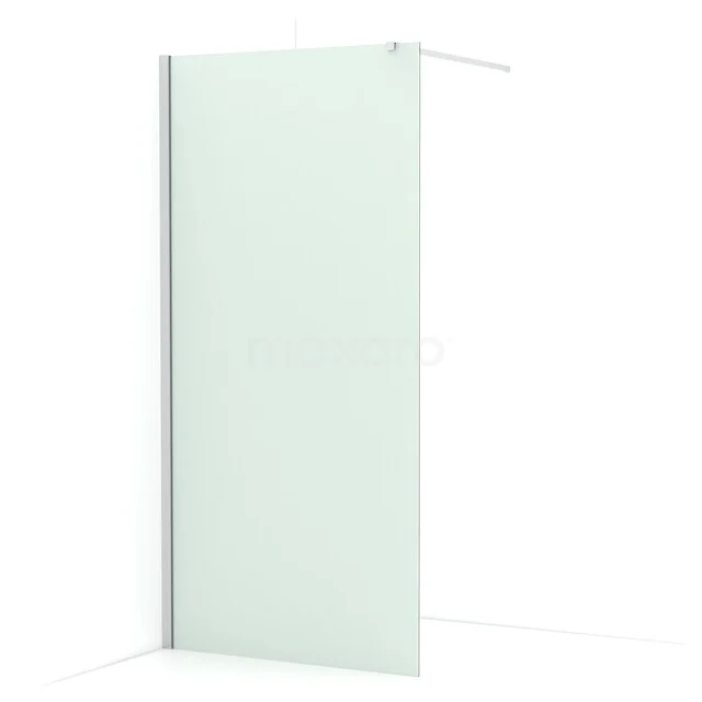 Diamond begehbare Dusche | 90 cm Chrom  Feste Wand IDA09117C