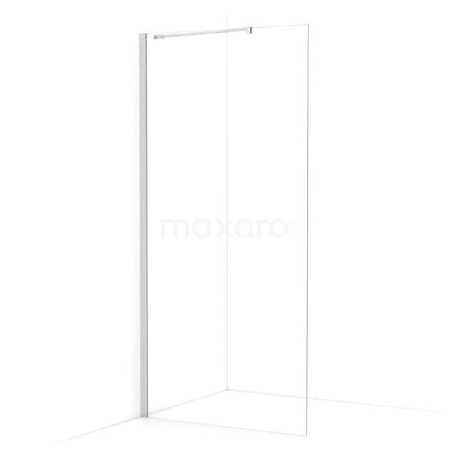 Begehbare Dusche Diamond 90cm aus klarem Sicherheitsglas Chrom IDA09210C