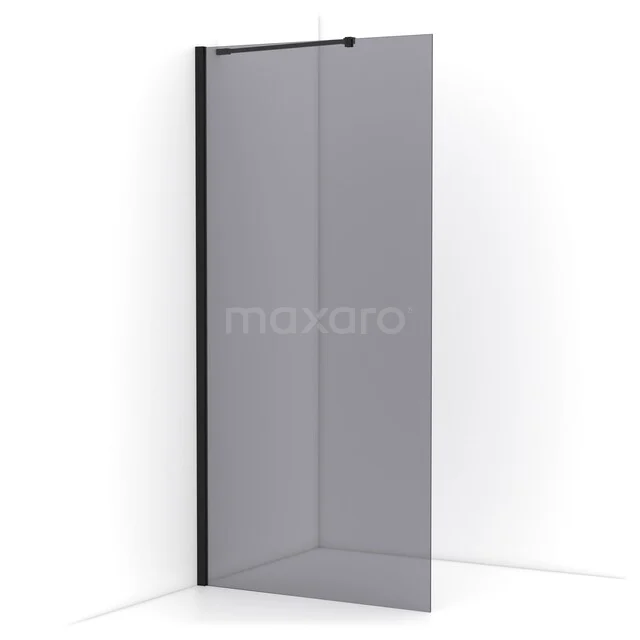 Diamond begehbare Dusche | 90 cm Matt Schwarz Feste Wand IDA09211MB Diamond begehbare Dusche | 90 cm Matt Schwarz Feste Wand IDA09211MB