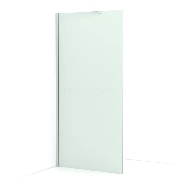 Diamond begehbare Dusche | 90 cm Chrom  Feste Wand IDA09217C