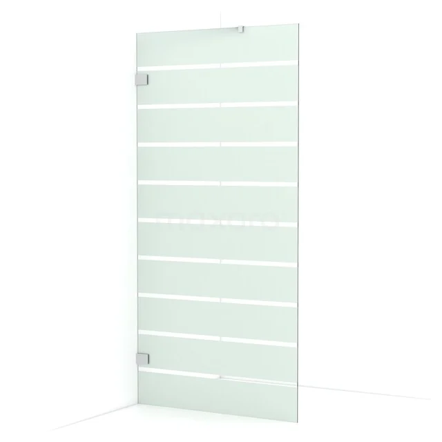 Diamond begehbare Dusche | 100 cm Chrom Feste Wand IDA10226C Diamond begehbare Dusche | 100 cm Chrom Feste Wand IDA10226C