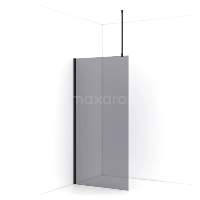 Diamond begehbare Dusche | 100 cm Matt Schwarz Feste Wand IDA10711MB Diamond begehbare Dusche | 100 cm Matt Schwarz Feste Wand IDA10711MB