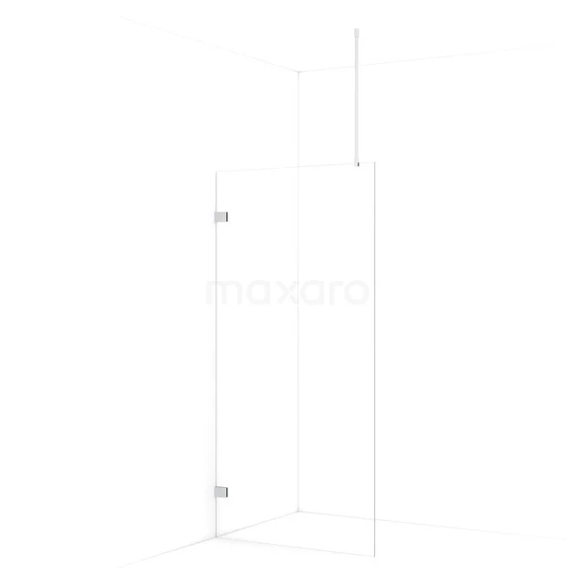 Begehbare Dusche Diamond 100cm aus klarem Sicherheitsglas Chrom IDA10720C Begehbare Dusche Diamond 100cm aus klarem Sicherheitsglas Chrom IDA10720C