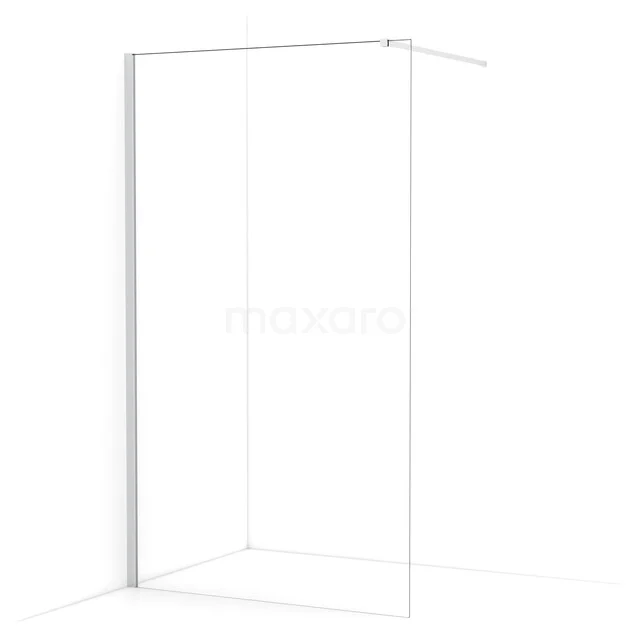 Begehbare Dusche Diamond 110cm aus klarem Sicherheitsglas Chrom IDA11110C