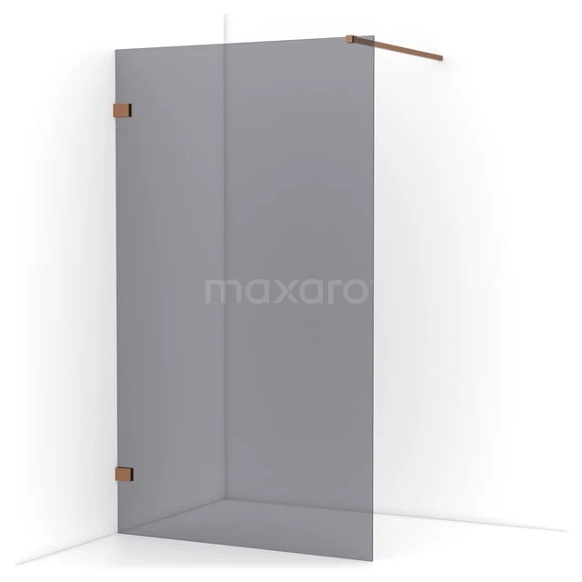 Diamond begehbare Dusche | 110 cm Kupfer Feste Wand IDA11121KP Diamond begehbare Dusche | 110 cm Kupfer Feste Wand IDA11121KP