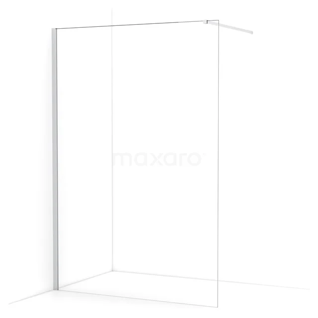 Diamond Walk-in shower | 130 cm Chrome Clear glass Fixed wall IDA13110C