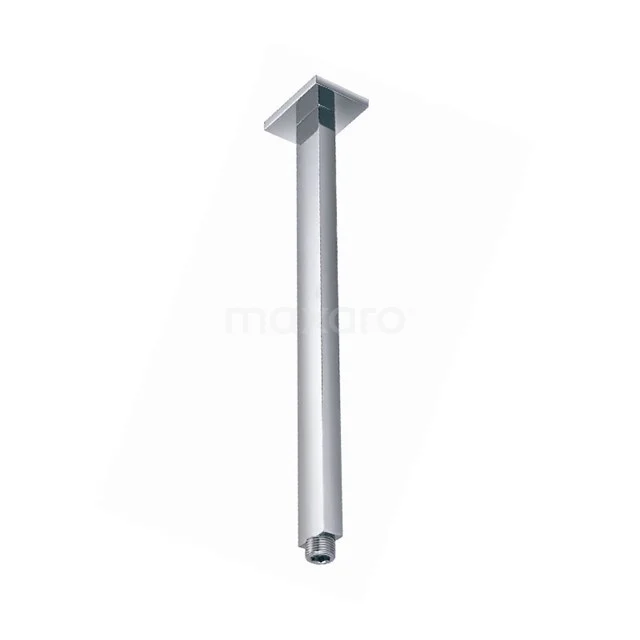 Shower arm Distinct Chrome, ceiling mounted, Chrome 99.350.711 Stainless steel ceiling bracket for rain shower, minimalist design, ideal for modern bathrooms, high-quality stainless steel.
