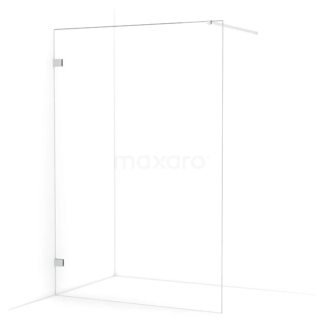 Diamond Walk-in shower | 140 cm Chrome Clear glass Fixed wall IDA14120C