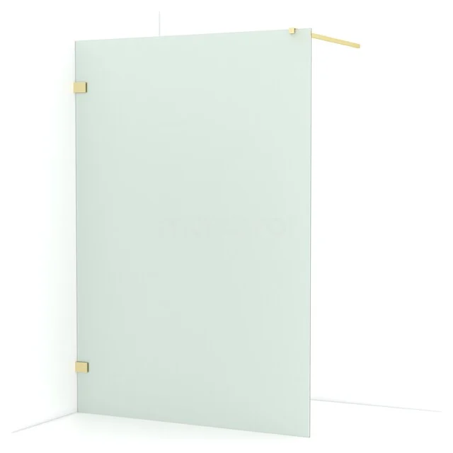 Diamond begehbare Dusche | 140 cm Helles Gold Feste Wand IDA14127LG Diamond begehbare Dusche | 140 cm Helles Gold Feste Wand IDA14127LG