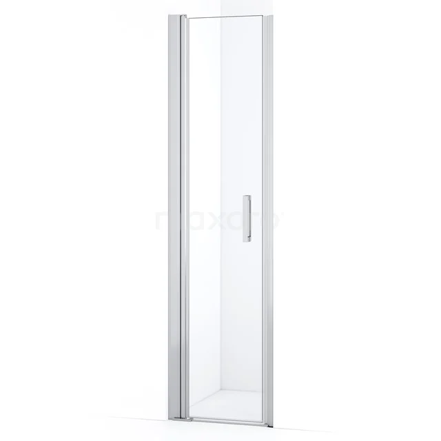 Diamond Shower door | 45 cm Chrome Clear glass Pivot door DDA104120CN