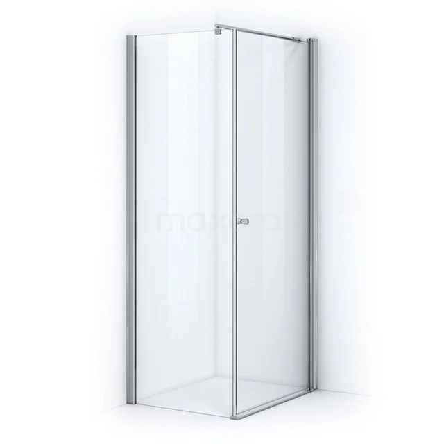 Zircon Comfort Shower cabin | 100x60 cm Chrome Clear glass Pivot door Rectangle DC-0610013