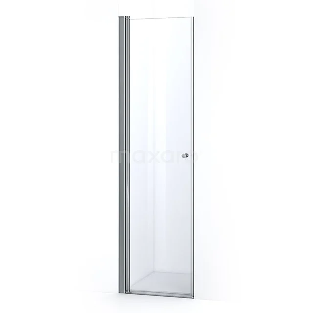 Zircon Essence Shower door | 60 cm Chrome Clear glass Pivot door S0100-0660