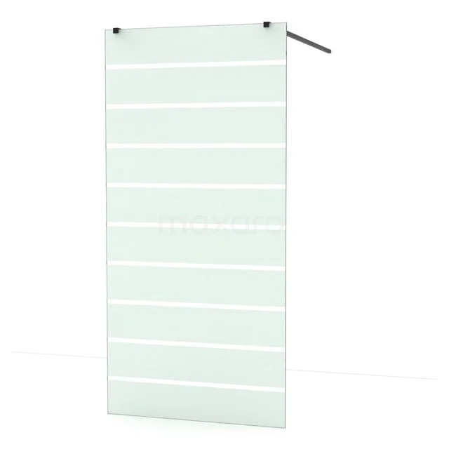 Diamond begehbare Dusche | 100 cm Matt Schwarz Freistehende Wand IDF1086MB Diamond begehbare Dusche | 100 cm Matt Schwarz Freistehende Wand IDF1086MB
