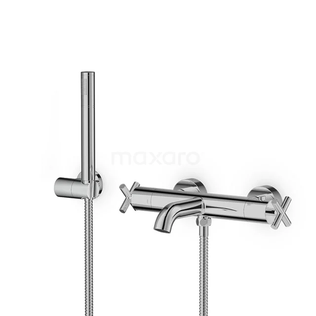Iconic Badkraan  | Chroom Thermostatisch met handdouche   BSC-9003-00000