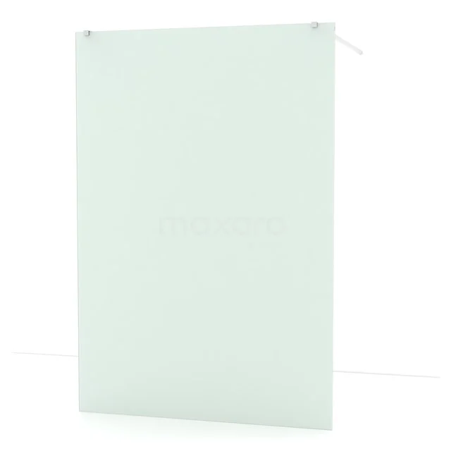 Diamond Walk-in shower | 140 cm Chrome Frosted glass Free-standing wall IDF1487C