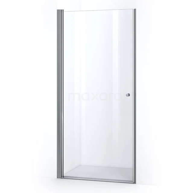 Zircon Essence Shower door | 90 cm Chrome Clear glass Pivot door S0100-0975