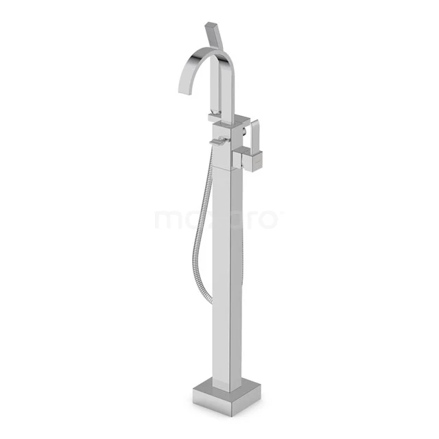 Freestanding bath tap with Handheld shower Blend Chrome, Single lever mixer tap, Chrome BSG-4403-00000