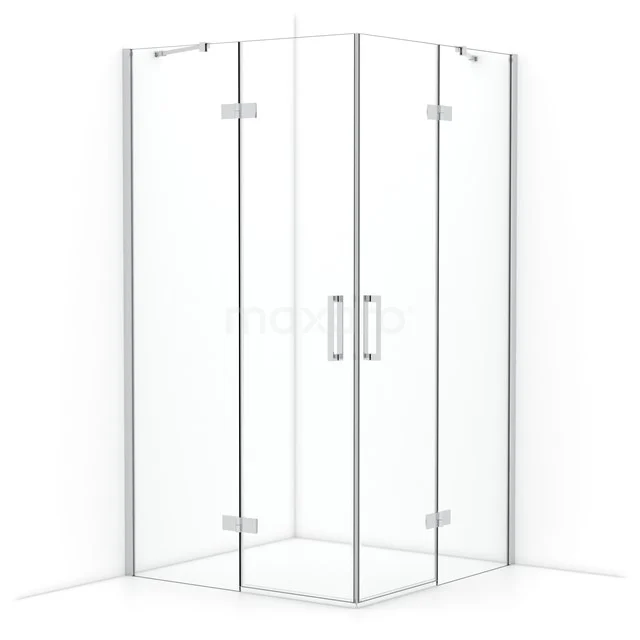 Diamond Duschkabine | 110x110 cm Chrom Drehtür Quadrat CDD6565410C Diamond Duschkabine | 110x110 cm Chrom Drehtür Quadrat CDD6565410C