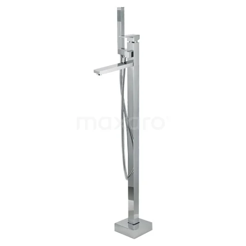 Balance Vrijstaande badkranen  | Chroom Eéngreeps mengkraan met handdouche   F0015C