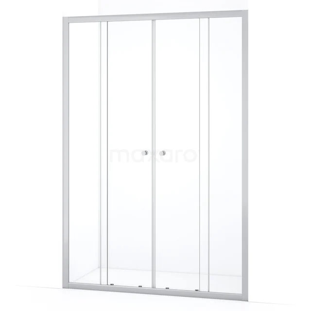 Ruby Allure Duschtür | 140 cm Chrom Klarglas Schiebetür S1620-1400C