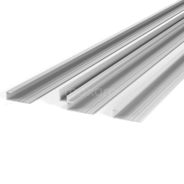 Wall panel profile set | Inner corner profile with 2 end profiles WPS0001BR
