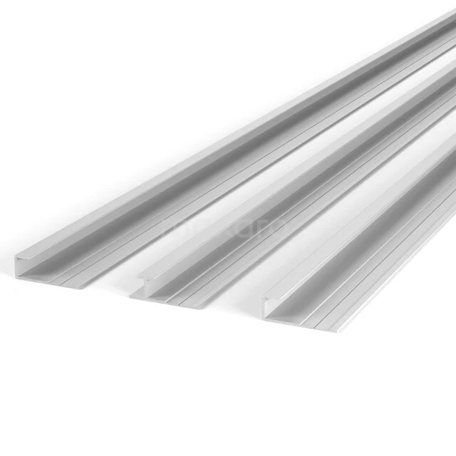 Innenwinkelprofil Wandpaneele | 280 cm | Gebürsteter Edelstahl | Aluminium WPS0003BR