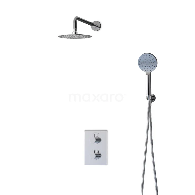 Balance Regenduschen Einbau | Chrom 20 cm Regenduschen Thermostatisch DSG-0304-00019