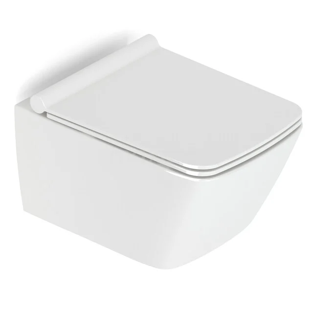 Hangend Toilet met Spoelrand Diverso Glanzend wit 300.0390