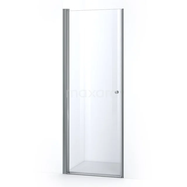 Glas Duschtür mit Aluminium Profil, Klarglas, modernes Design, perfekt für einen klaren Badezimmerstil.