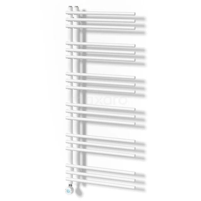 Oberon  Radiator Elektrisch | 55x130 cm Wit glans 471 W att Staal DR13-0513GWN-EN