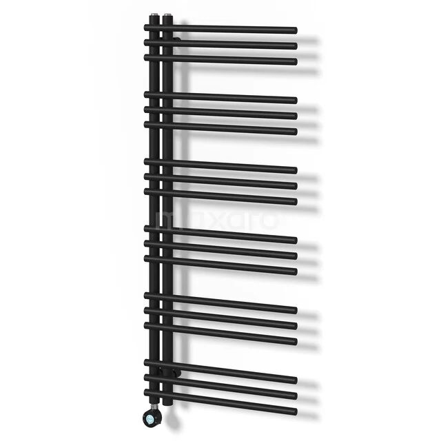 Oberon  Radiator Elektrisch | 55x130 cm Mat zwart 471 W att Staal DR13-0513SBN-EN