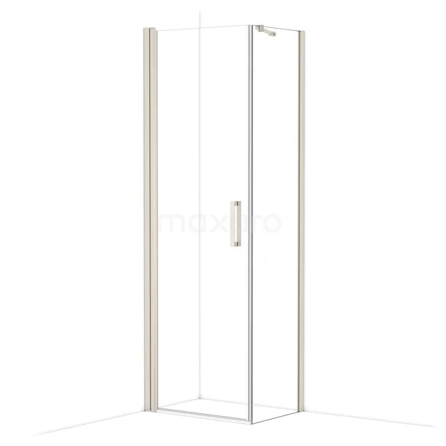 Diamond Shower enclosure | 70x50 cm Stainless steel Clear glass Pivot door Rectangle CDA10705210BR