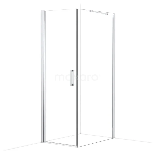 Diamond Douchecabine | 100x70 cm Chroom Helder glas Draaideur Rechthoek CDA10710210CN Diamond Douchecabine | 100x70 cm Chroom Helder glas Draaideur Rechthoek CDA10710210CN
