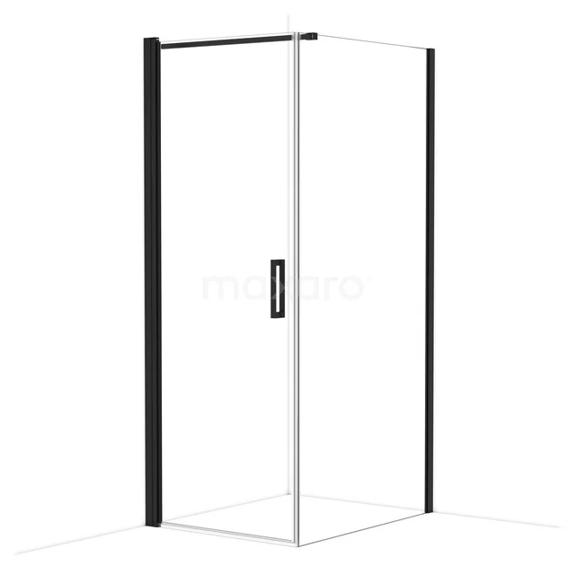 Diamond Duschkabine | 100x80 cm Matt Schwarz Drehtür Rechteck CDA10810110MBN Diamond Duschkabine | 100x80 cm Matt Schwarz Drehtür Rechteck CDA10810110MBN