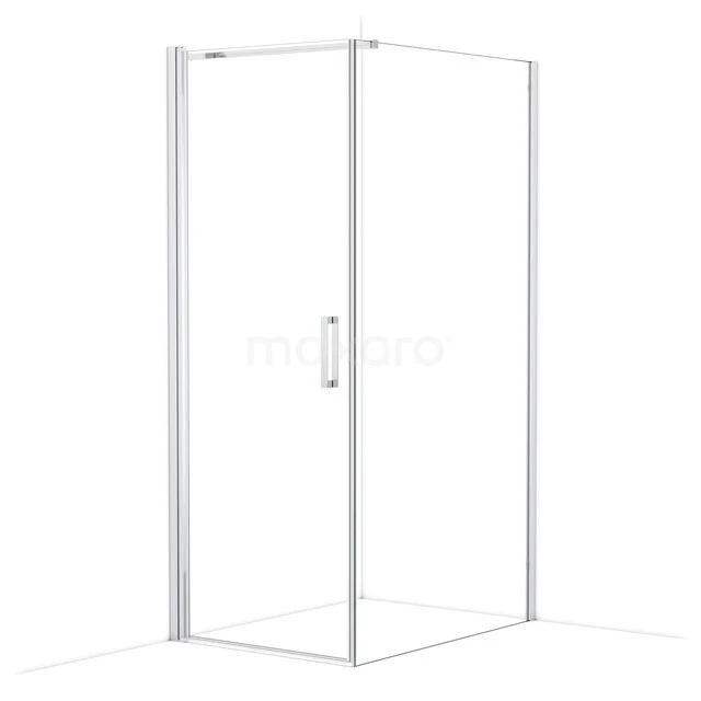 Diamond Duschkabine | 110x80 cm Chrom Drehtür Rechteck CDA10811110CN Diamond Duschkabine | 110x80 cm Chrom Drehtür Rechteck CDA10811110CN