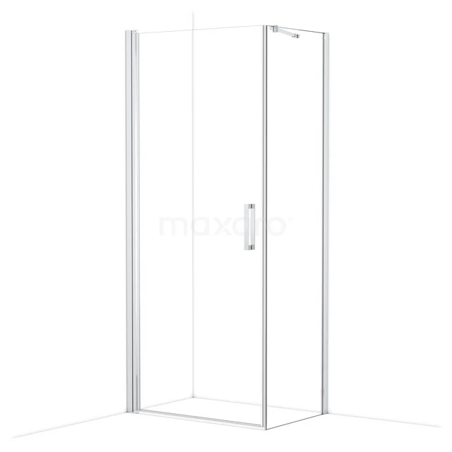 Diamond Douchecabine | 90x60 cm Chroom Helder glas Draaideur Rechthoek CDA10906210CN