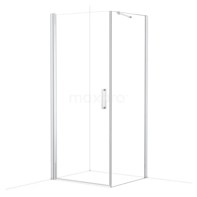 Diamond Douchecabine | 90x80 cm Chroom Helder glas Draaideur Rechthoek CDA10908210CN Diamond Douchecabine | 90x80 cm Chroom Helder glas Draaideur Rechthoek CDA10908210CN