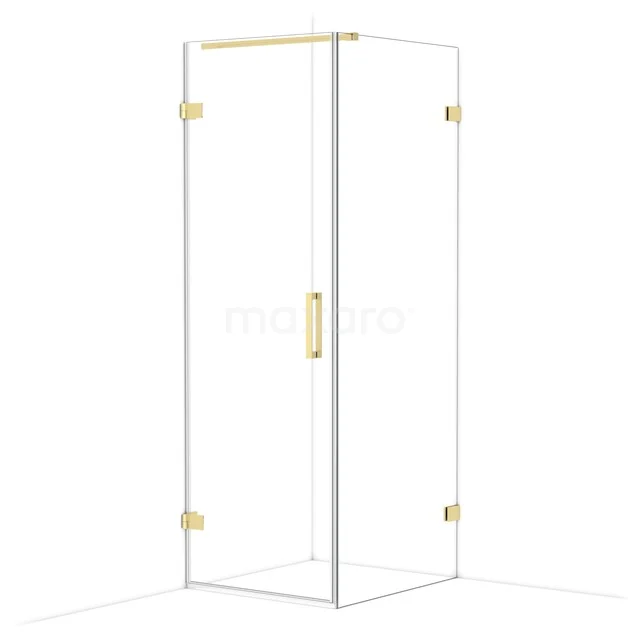 Diamond Shower enclosure | 80x70 cm Light gold Clear glass Pivot door Rectangle CDA210708120LG Diamond Shower enclosure | 80x70 cm Light gold Clear glass Pivot door Rectangle CDA210708120LG
