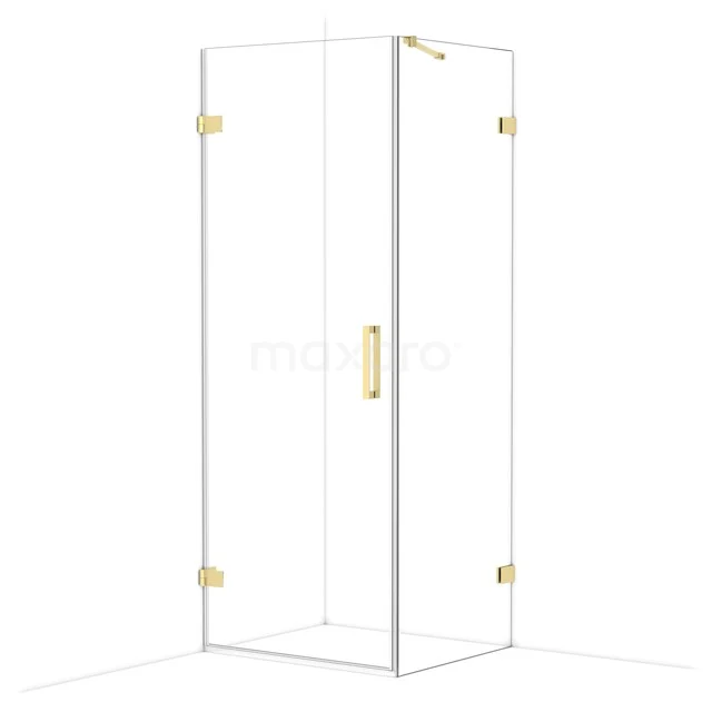 Diamond Douchecabine | 80x70 cm Lichtgoud Helder glas Draaideur Rechthoek CDA210807220LG Diamond Douchecabine | 80x70 cm Lichtgoud Helder glas Draaideur Rechthoek CDA210807220LG