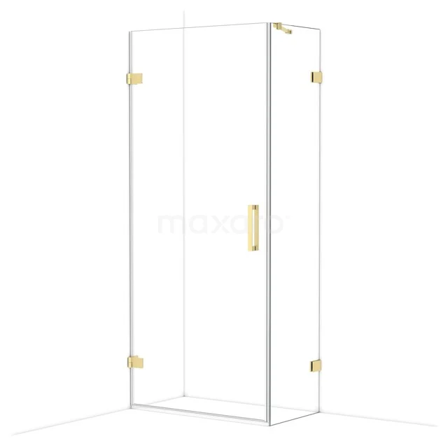 Diamond Shower enclosure | 90x50 cm Light gold Clear glass Pivot door Rectangle CDA210905220LG Diamond Shower enclosure | 90x50 cm Light gold Clear glass Pivot door Rectangle CDA210905220LG