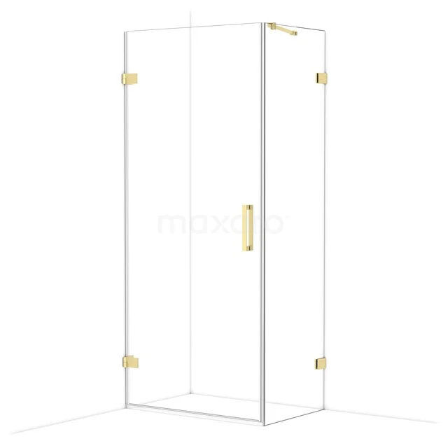 Diamond Shower enclosure | 90x60 cm Light gold Clear glass Pivot door Rectangle CDA210906220LG Diamond Shower enclosure | 90x60 cm Light gold Clear glass Pivot door Rectangle CDA210906220LG