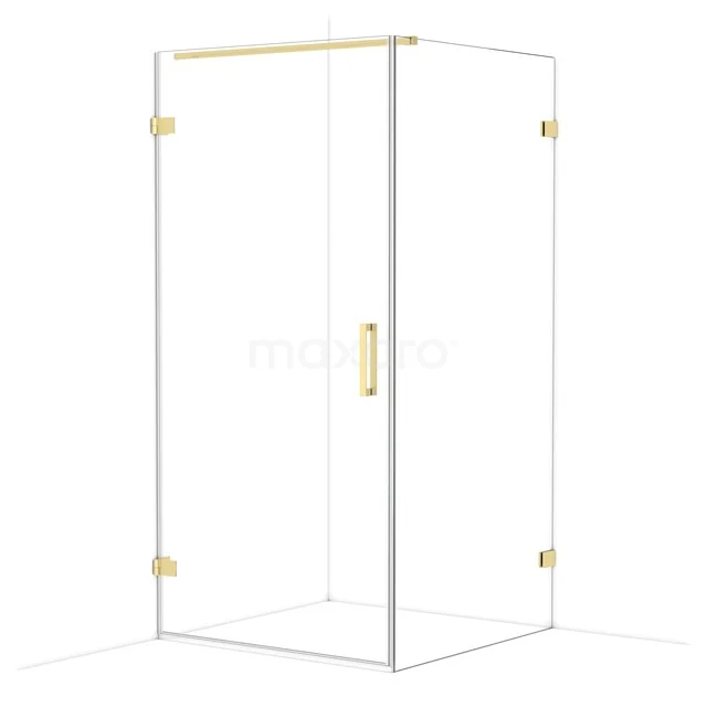 Diamond Douchecabine | 100x100 cm Lichtgoud Helder glas Draaideur Vierkant CDA211010120LG Diamond Douchecabine | 100x100 cm Lichtgoud Helder glas Draaideur Vierkant CDA211010120LG