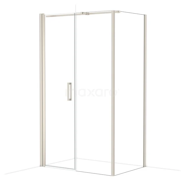 Diamond Douchecabine | 120x80 cm Rvs Helder glas Draaideur Rechthoek CDC106086310BR
