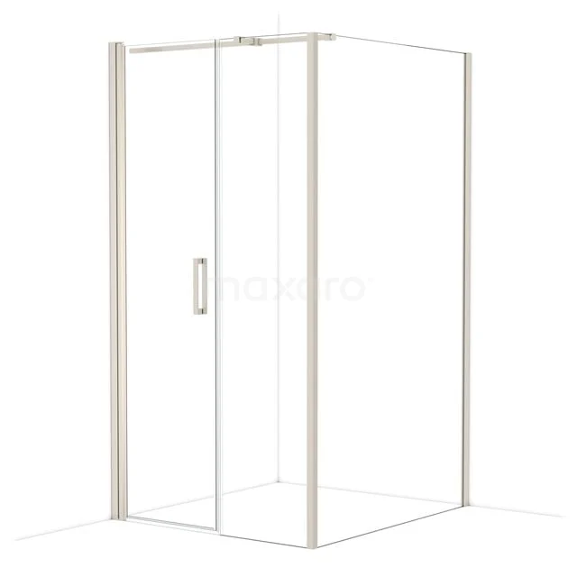 Diamond Douchecabine | 120x110 cm Rvs Helder glas Draaideur Rechthoek CDC106125310BR