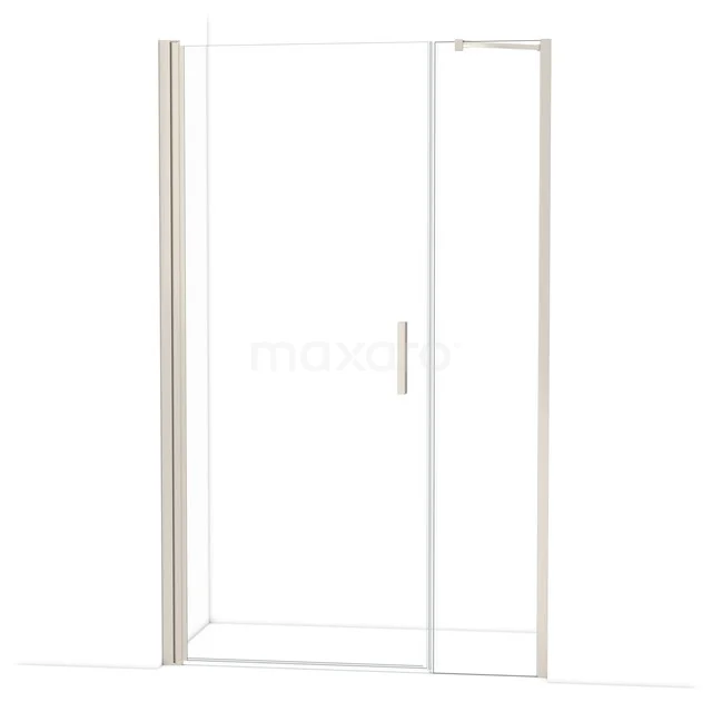 Glazen douchedeur met aluminium profiel, modern design, geschikt voor elke badkamerstijl.