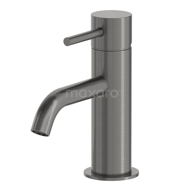 Radius  Wastafelkraan Opbouw | Zwart metaal | Eéngreeps mengkraan   55.003.571ZM