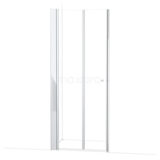 Zircon Comfort Douchedeur | 95 cm Chroom Helder glas Vouwdeur S2892_0927L