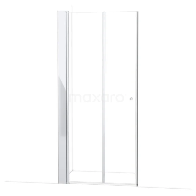 Zircon Comfort Douchedeur | 105 cm Chroom Helder glas Vouwdeur S3892_1026L