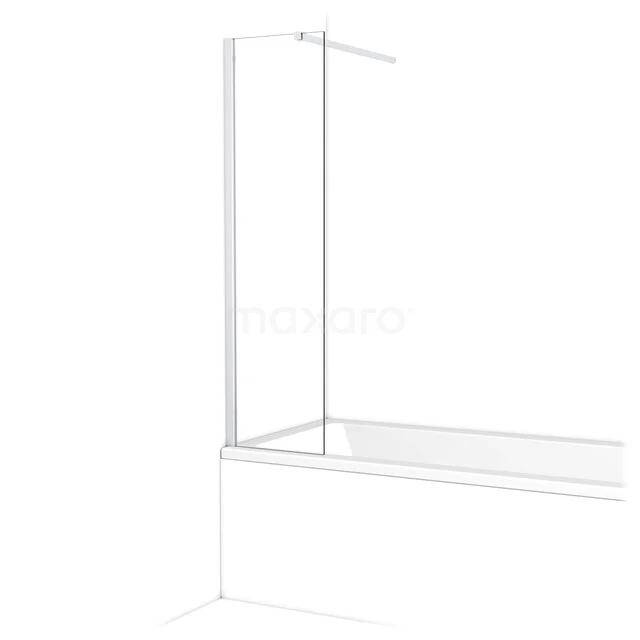 Diamond Badwand | 40 cm Chroom Helder glas BDA04110C